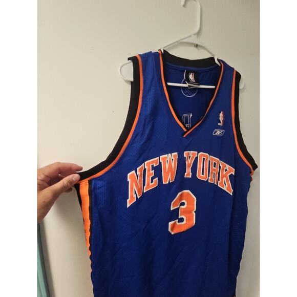 Vintage Reebok Authentic New York Knicks Stephon Marbury 3 Sewn Jersey Men’s 2XL - Picture 5 of 12